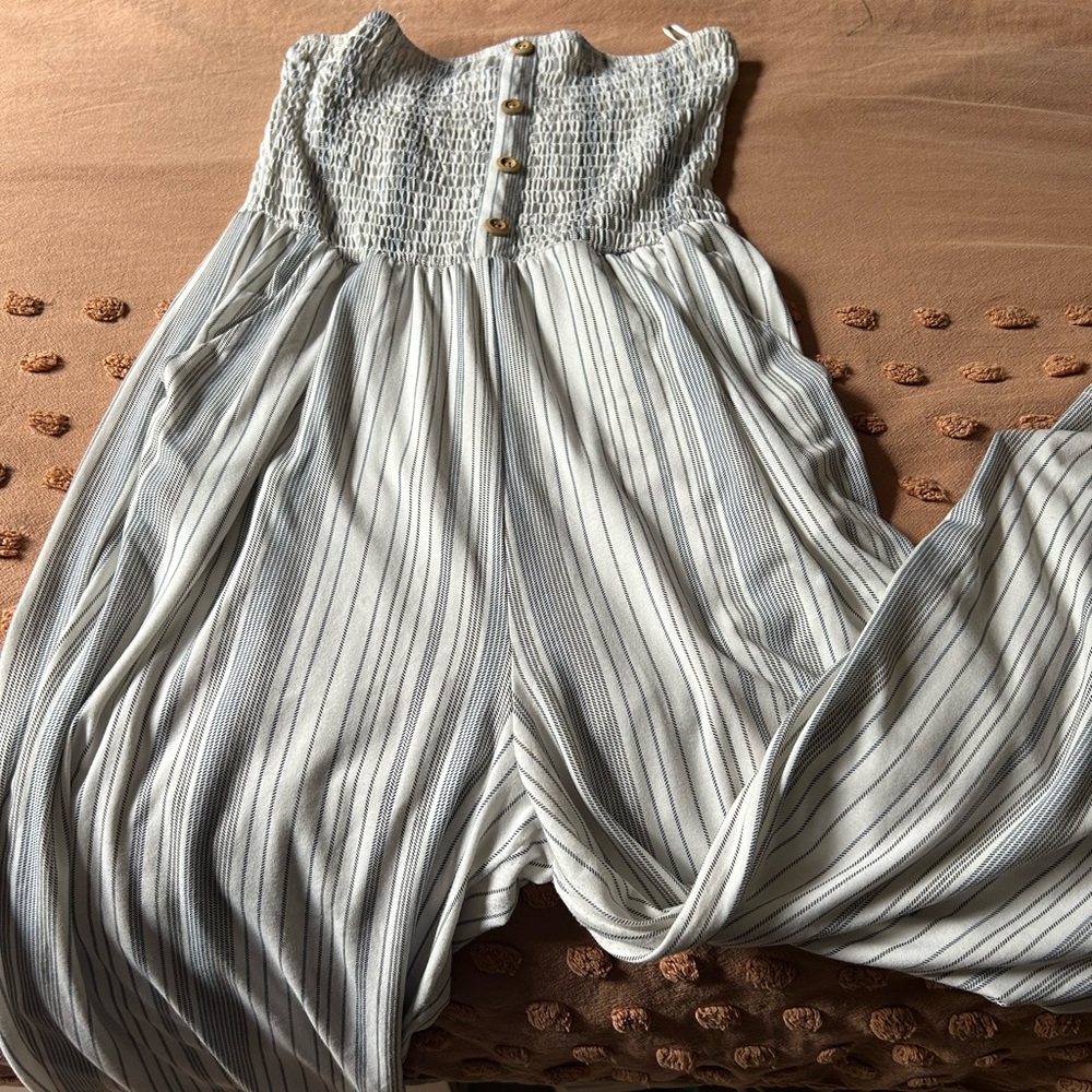 Strapless jumpsuit